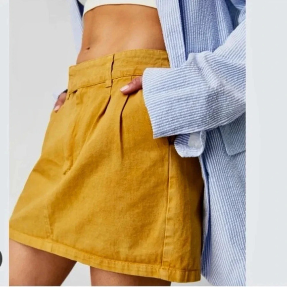 Free People Dresses & Skirts - Free People Dahlia Cotton Chino Skirt